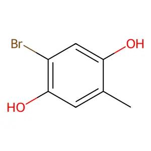 2-Bromo-5-methylhydroquinone structure