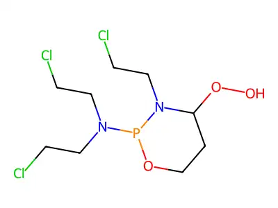 4-Hydroperoxytriofosfamide structure
