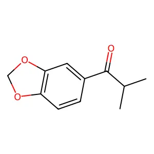 3',4'-(Methylenedioxy)isobutyrophenone structure