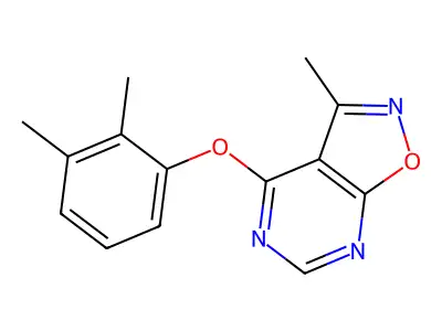 4-(2,3-Dimethylphenoxy)-3-methyl-[1,2]oxazolo[5,4-d]pyrimidine structure