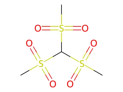 Trimethylsulfonylmethane structure