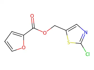 (2-chloro-1,3-thiazol-5-yl)methyl Furan-2-carboxylate structure