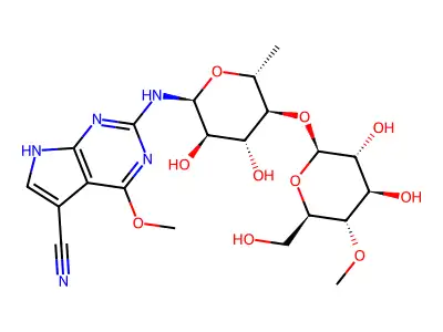 Dapiramicin structure