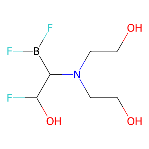 2,2',2''-Nitrilotriethanol boron trifluoride structure