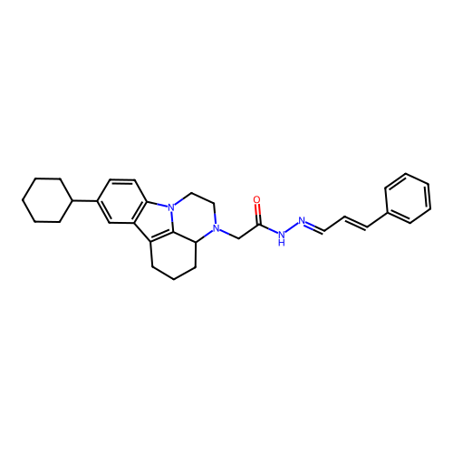 C31H36N4O structure