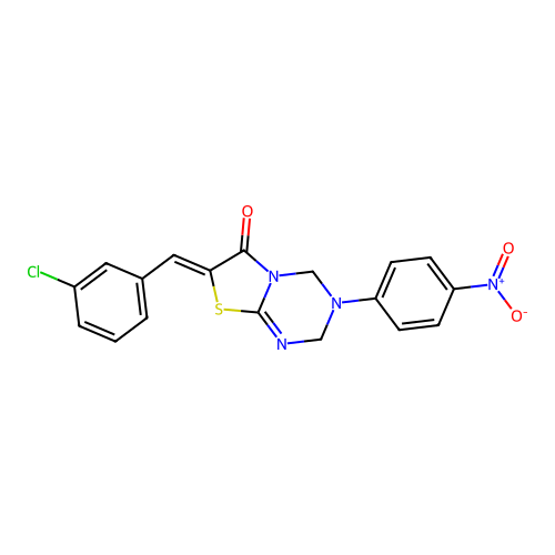 C18H13ClN4O3S structure