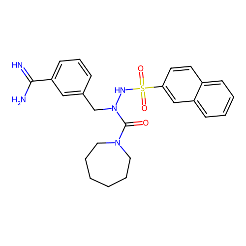 Azaphenylalanine derivative structure