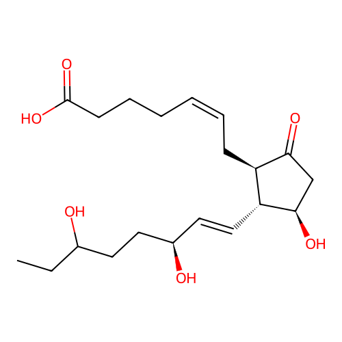 18-Hydroxyprostaglandin E2 structure