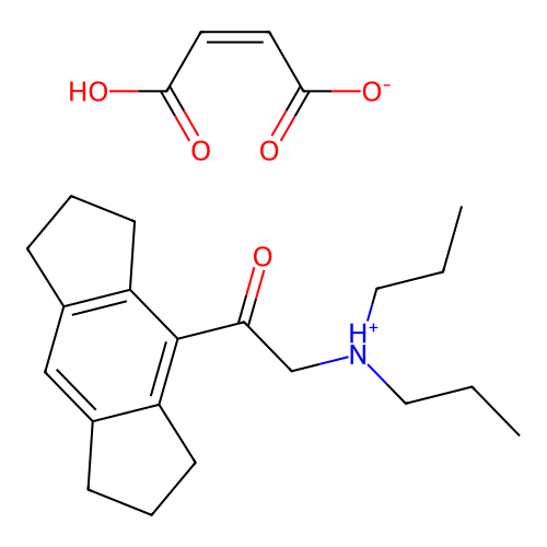C20H29NO.C4H4O4.1/2H2O structure