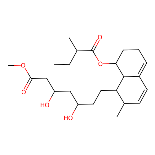 Methyl compactin structure