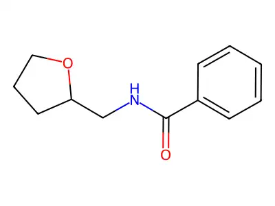 N-(oxolan-2-ylmethyl)benzamide structure