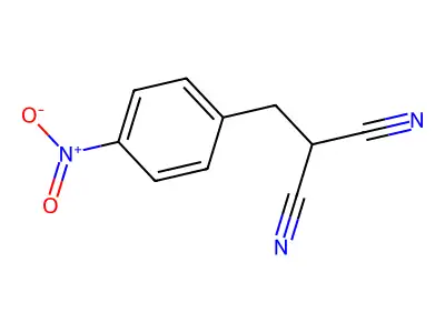 2-(4-Nitrobenzyl)malononitrile structure