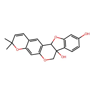Glyceollin Ii structure