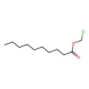 Chloromethyl decanoate structure