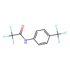 Acetanilide, 2,2,2-trifluoro-4'-(trifluoromethyl)- structure