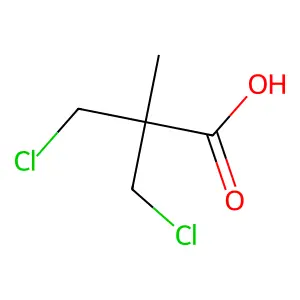 3-氯-2-(氯甲基)-2-甲基丙酸 structure