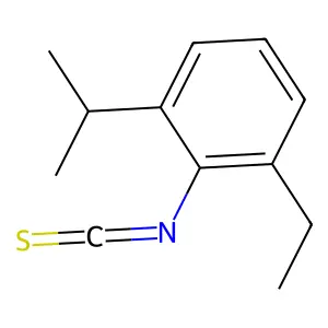 2-Ethyl-6-isopropylphenyl isothiocyanate structure