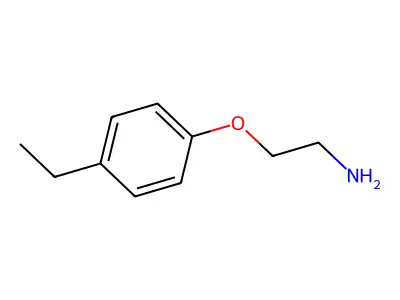 2-(4-Ethylphenoxy)ethanamine structure