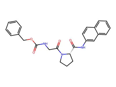 Z-Gly-Pro-bNA structure