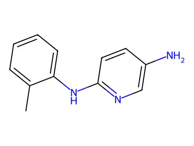 N2-o-tolylpyridine-2,5-diamine structure
