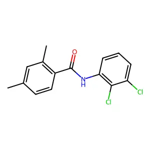 N-(2,3-dichlorophenyl)-2,4-dimethylbenzamide structure