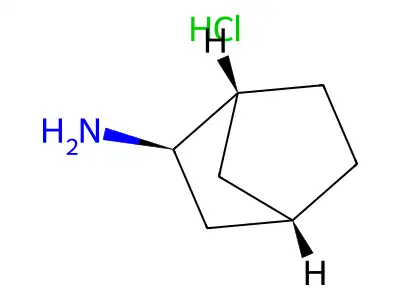 Endo-bicyclo[2.2.1]heptan-2-amine hydrochloride structure