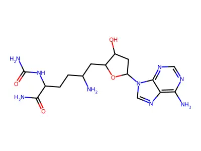 Antibiotic A9145a structure