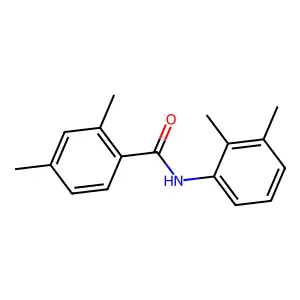 N-(2,3-dimethylphenyl)-2,4-dimethylbenzamide structure