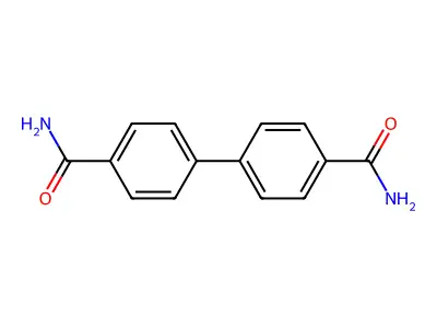 [1,1'-Biphenyl]-4,4'-dicarboxamide structure