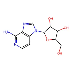 3-Deazaadenosine structure