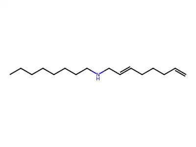 N-Octyl-2,7-octadienylamine structure