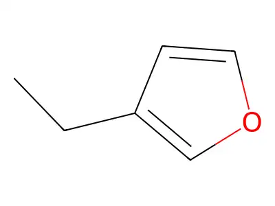 3-Ethylfuran structure
