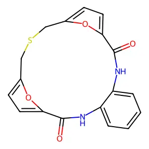 Cl8H14N2O4S structure