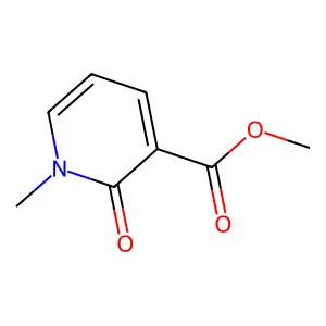 Methyl 1-methyl-2-oxo-1,2-dihydropyridine-3-carboxylate structure