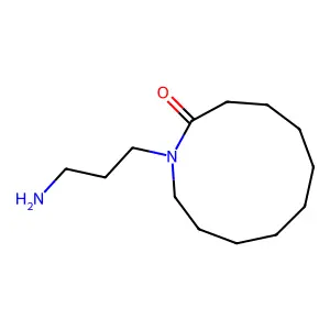 Azacycloundecan-2-one, 1-(3-aminopropyl)- structure
