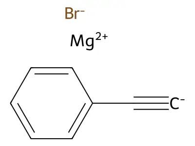 苯乙炔基溴化镁 structure