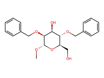 2-(Hydroxymethyl)-6-methoxy-3,5-bis(phenylmethoxy)oxan-4-ol structure