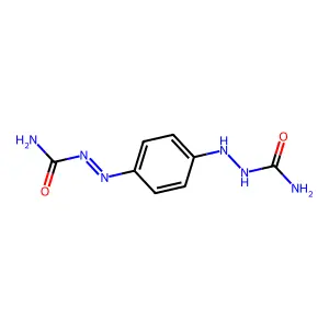 [4-(Carbamoyldiazenyl)anilino]urea structure