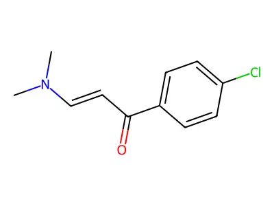 1-(4-Chlorophenyl)-3-(dimethylamino)prop-2-en-1-one structure