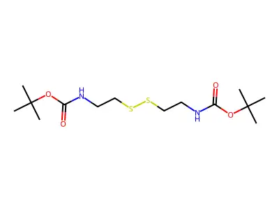 Di-Boc-cystamine structure