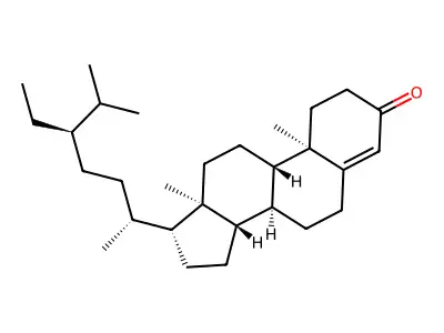 Stigmast-4-en-3-one structure