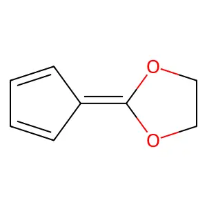 2-Cyclopenta-2,4-dien-1-ylidene-1,3-dioxolane structure