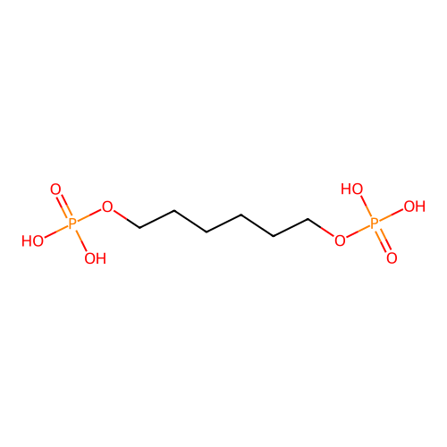 1,6-Hexanediol bisphosphate structure