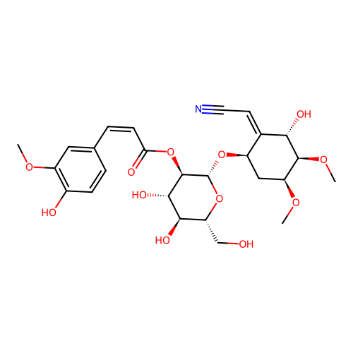 Simmondsin 2'-ferulate structure
