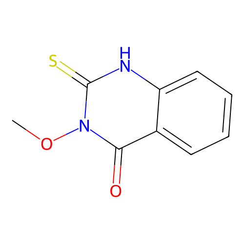 3-Methoxy-2-thioxo-1,3-dihydroquinazolin-4-one structure