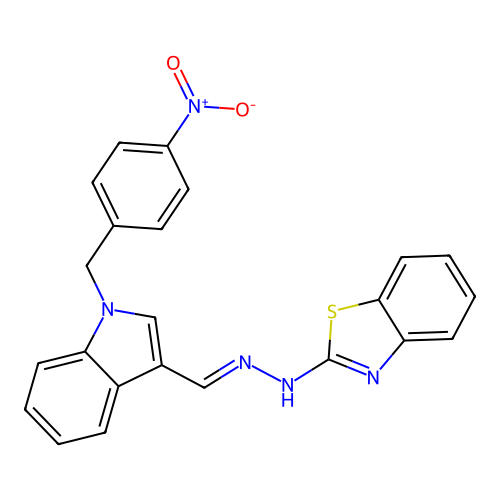 C23H17N5O2S structure