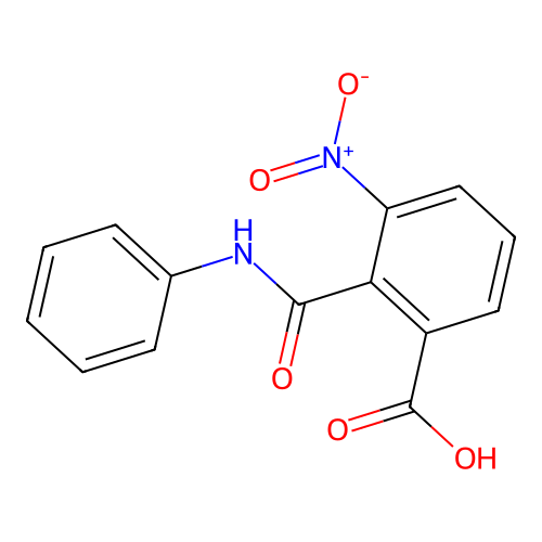 3-Nitro-2-(phenylcarbamoyl)benzoic acid structure