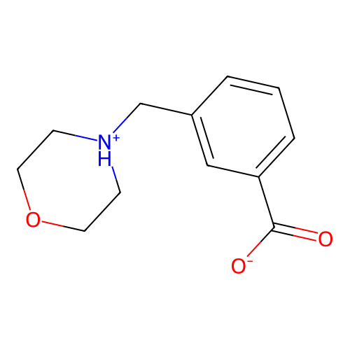 3-(Morpholinomethyl)benzoic Acid structure