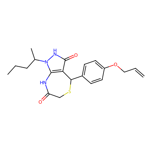 C20H25N3O3S structure