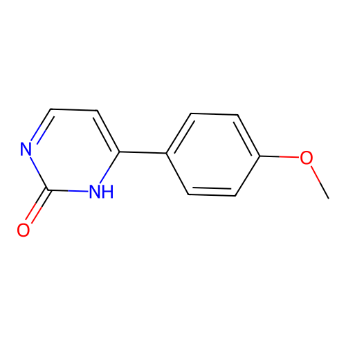 4-(4-Methoxyphenyl)pyrimidin-2-ol structure